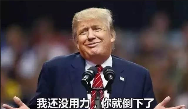 程序员 reaction:我还没用力,你就倒下了