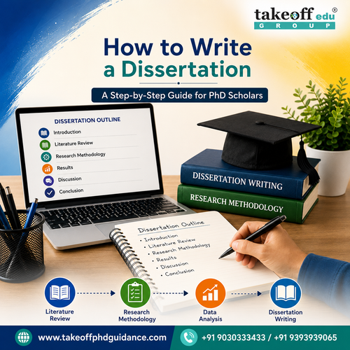 How to Write a Dissertation A Step by Step Guide for PhD Scholars..png