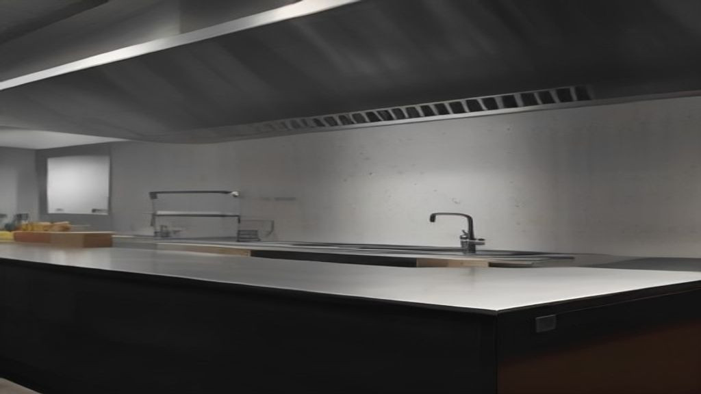 Clean commercial ice machine and bar refrigeration setup ready for evening service