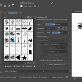 krita animated brush tip
