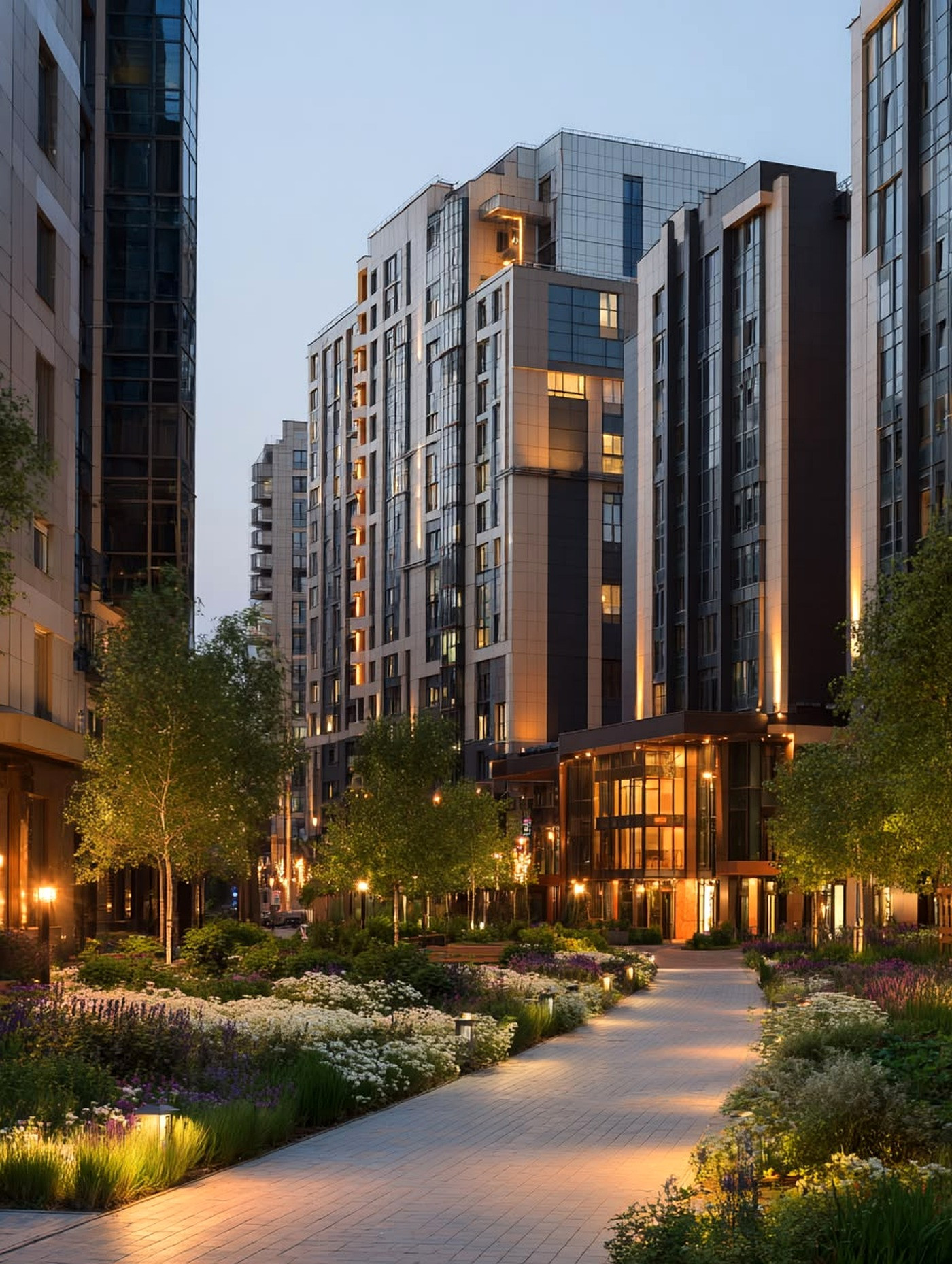 Modern residential architecture