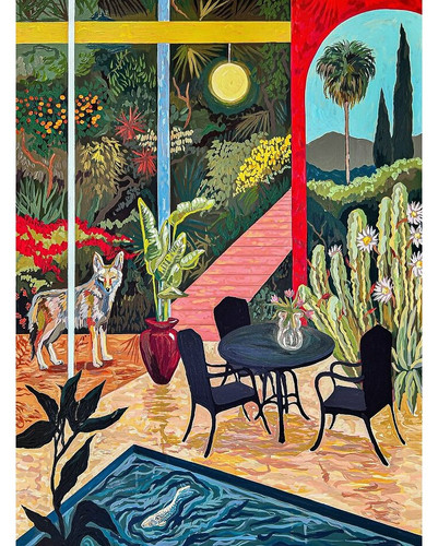 This Artist Made 30 Vibrant Paintings That Turn Everyday Scenes Into Dreamlike And Playful Worlds 69.jpg