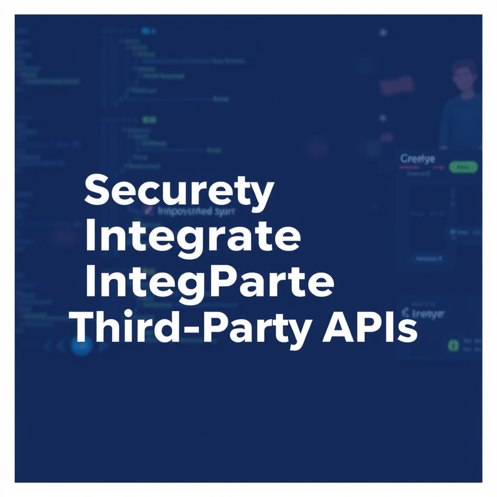 How to Securely Integrate Third-Party APIs: A Doterb Guide for Robust Digital Solutions