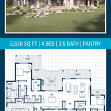 Blueprint design with floor plan 202607312246 x4