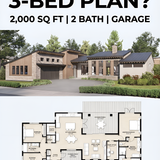 Perfect 3 bed plan design 202607312255 x4