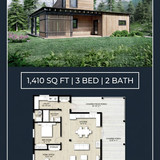 Gallery frame modern cabin layout 202607311457