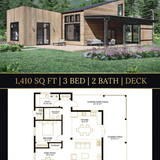 Luxury modern cabin floor plan 202607311457