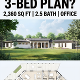 Perfect 3 bed plan design 202607312328 x4