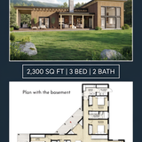 Modern ranch layout floor plan 202607301037 x4