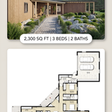 House exterior floor plan blueprint 202607301037 2 x4