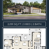 Modern ranch layout floor plan 202607301053 x4