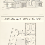 Architectural draft house floor … 202607301107 x4
