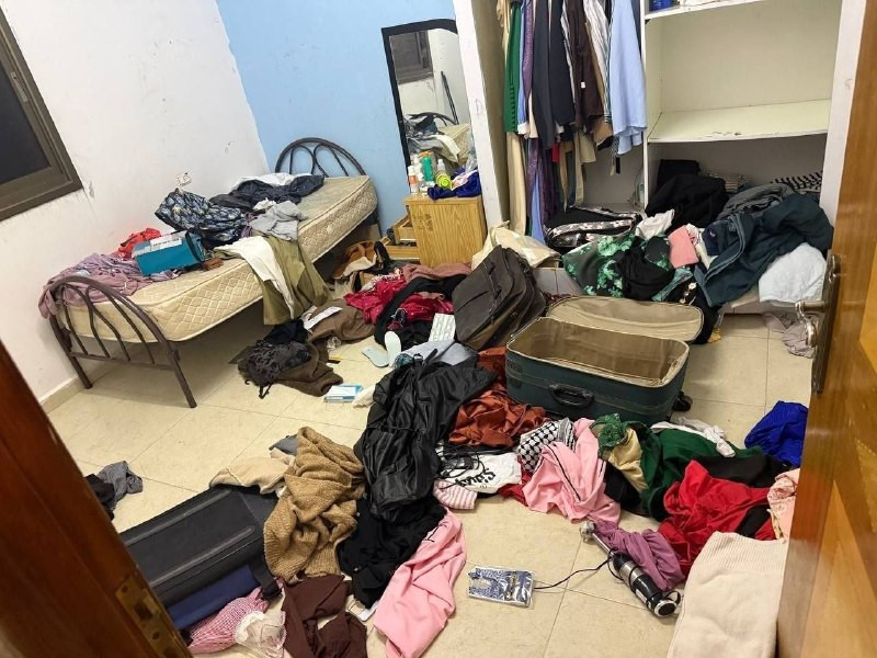 صورة | جانب من الدمار الذي خلّفه جيش الاحتلال في أحد المنازل عقب اقتحامه في بلدة الزبابدة جنوب جنين....