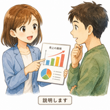 8. 説明します（せつめいします）— menjelaskan menerangkan