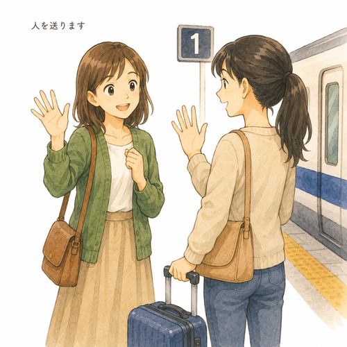 5. 人を送ります（ひとをおくります）— mengantar seseorang.png