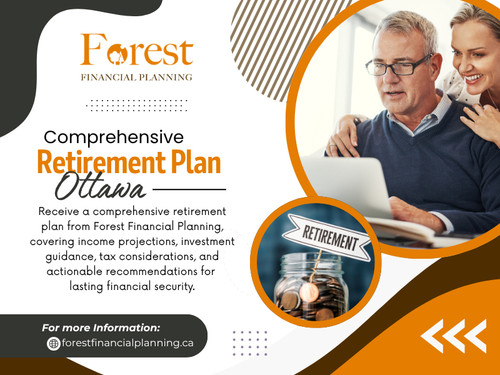 A Comprehensive Retirement Plan Ottawa helps individuals prepare for uncertainty by creating a clearer strategy for income, investments, and future expenses.

Working with a Financial Advisor Ottawa can provide valuable guidance when making important retirement decisions.

Contact : Forest Financial Planning

Address: 115 Bank Street, Suite 23, Ottawa, Ontario, K1P 5N5, Canada

Phone Number: +16136637991

Read Our Blog:

https://forestfinancialplanning.mystrikingly.com/

https://forestfinancialplanner.blogspot.com/

http://6a57335552743.site123.me

More Links:

https://forestfinancialplanning.start.page/

https://forestfinancialplanning.quora.com/

https://gettr.com/user/forestfinancialplanning