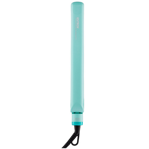 Izutech Tourmaline Ceramic Flat Iron Turquoise 1 inch Dual Voltage.jpg