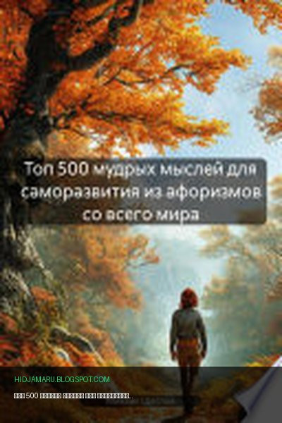 Обложка книги «Топ 500 мудрых мыслей для саморазвития из афоризмов со всего мира» - Михаил Щеглов