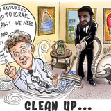CLEAN UP...