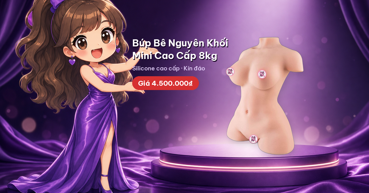 Búp bê nguyên khối mini cao cấp 8kg silicone - giá 4.500.000đ tại Snapshop