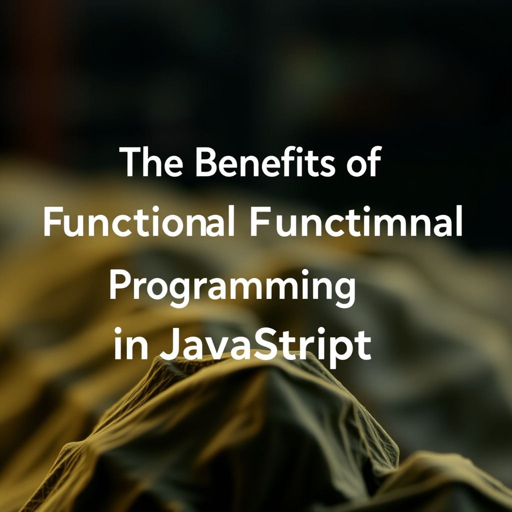 Unlocking Modern JavaScript: The Transformative Benefits of Functional Programming