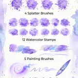Pinterest pin design purple blue 202607010831 x4