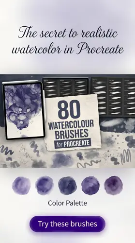 Watercolor tablet art Procreate 202607010831 x4.webp