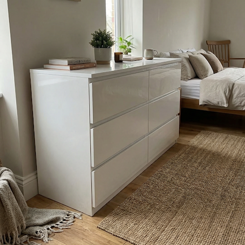 Maximising Space with a White Gloss Chest of Drawers.png