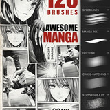 Manga brushes swatch layout 202607011014