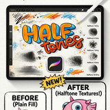 iPad Pro setup halftone brushes 202607011014