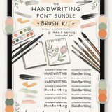 Handwriting Font Bundle referenc… 202607011020