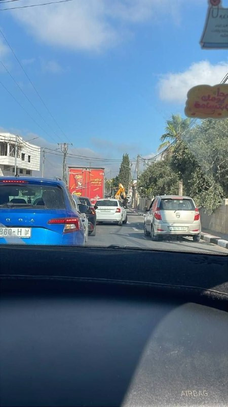 صورة | أزمة خانقة على حاجز يبرود شرق رام الله بفعل إجراءات الاحتلال....