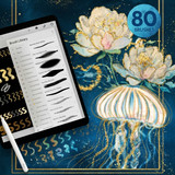 Jellyfish glitter brushes digita… 202607011003