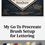 Brush setup for lettering 202607011029