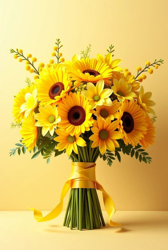 Ramo de girasoles