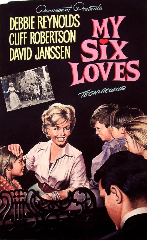 Sześcioro urwisów / My Six Loves (1963) PL.720p.WEB-DL.H264-wasik / Lektor PL