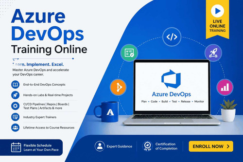 Azure DevOps Online Course helps learners develop practical skills in cloud-based DevOps implementation and automation. The curriculum covers Azure Repos, Azure Pipelines, Azure Boards, and deployment strategies. Real-time projects and labs provide valuable hands-on experience. Industry professionals guide participants through enterprise-level DevOps practices. This course is ideal for aspiring DevOps Engineers and Cloud Professionals.
visit us :https://onlineitguru.com/azure-devops-course