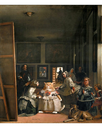 This Fat Ginger Cat Keeps Sneaking Into Famous Works Of Art And The Results Are Hilarious 22 New Pic.jpg