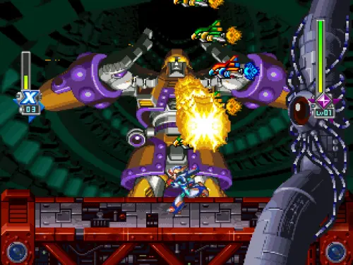 810237 mega man x6 playstation screenshot holy crap giant shooting.webp