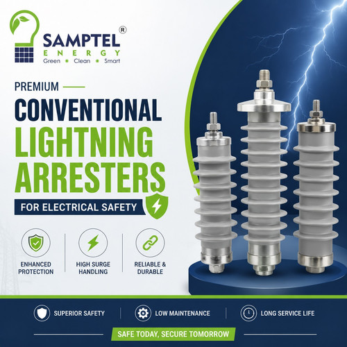 Premium Conventional Lightning Arresters for Electrical Safety.jpg