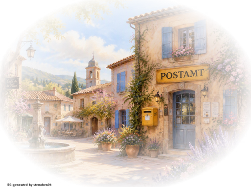 provence village airbrush de 2