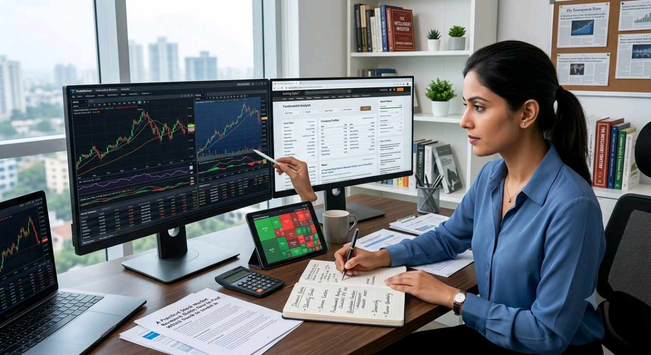 How to choose the right stock for investment and stock market research