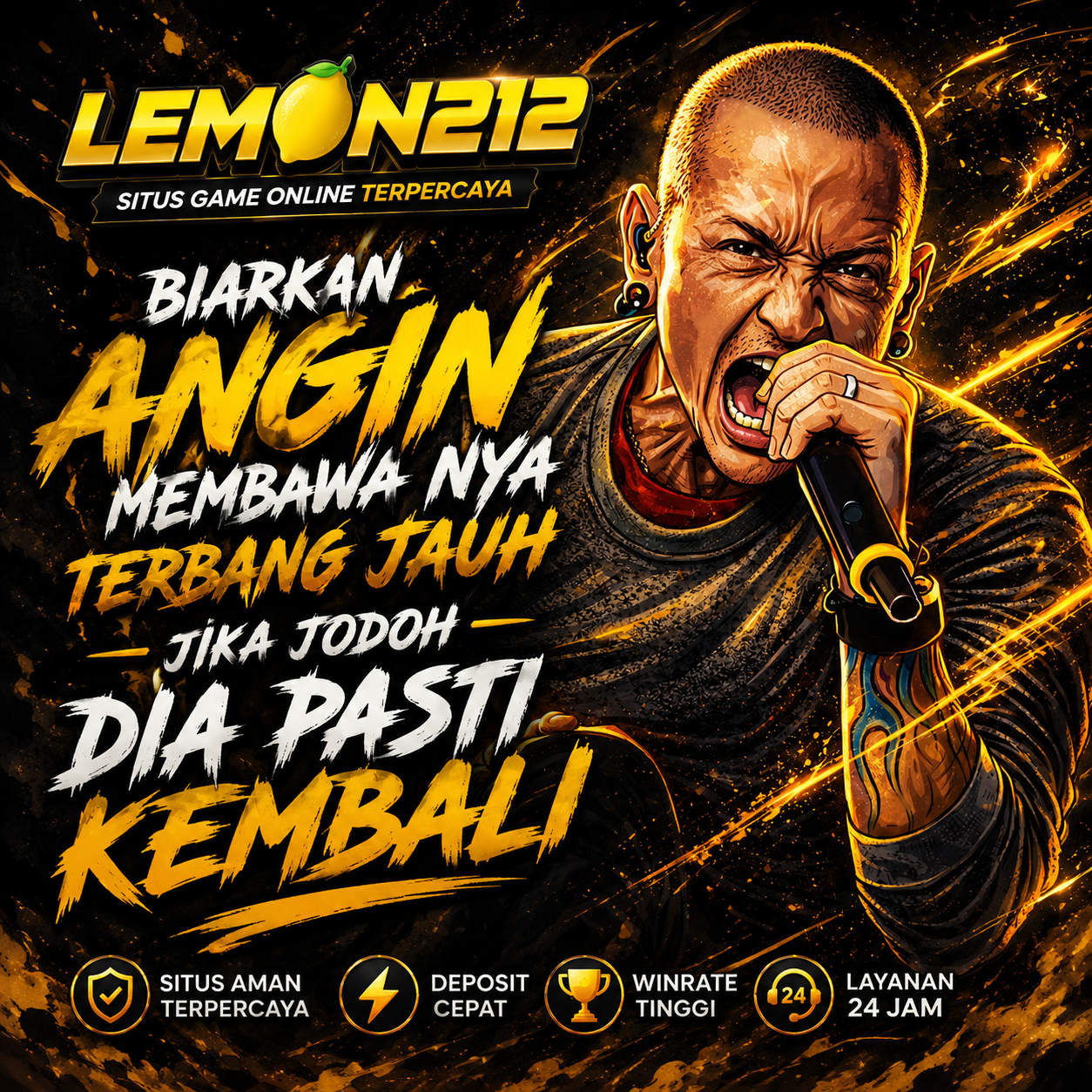 LEMON212 # Biarkan Angin Membawa Nya Terbang Jauh, Jika Jodoh Dia Pasti Kembali