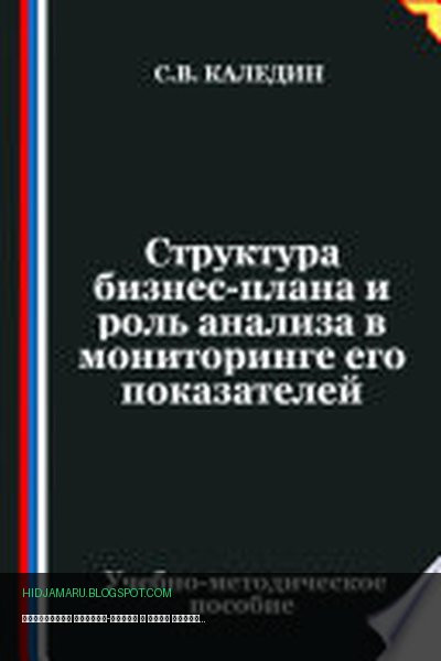 Обложка книги «Структура бизнес-плана и роль анализа в мониторинге его показателей» - Сергей Каледин