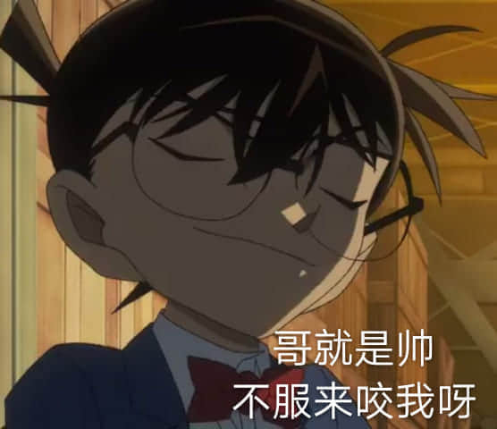 程序员 reaction:柯南00083 哥就是帅不服就来咬我呀