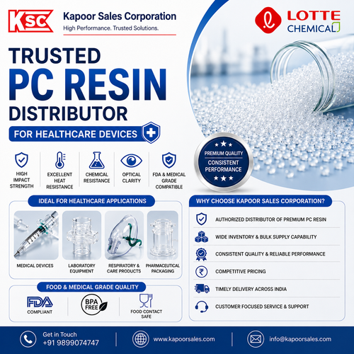 Trusted PC Resin Distributor for Healthcare Devices | Kapoor Sales Corporation.png