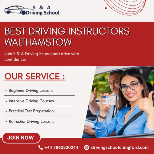 Expert & Best Driving Instructors Walthmstow | S & A Driving School Chingford.jpg