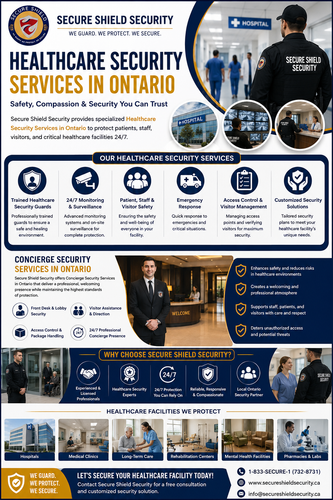 Healthcare Security Services in Ontario for expert services.2