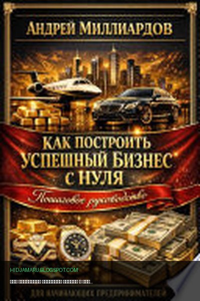 Обложка книги «Как построить успешный бизнес с нуля. Пошаговое руководство для начинающих предпринимателей» - Андрей Миллиардов