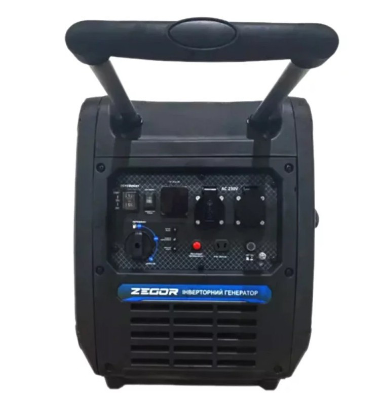 Бензиновый инверторный генератор Zegor DIN-MUTE 4500, чистая синусоида, для дачи и офиса с электростартером однофазный
